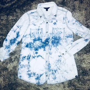 Rock & Republic women’s blue jean top